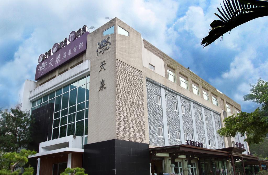 The Solas Hot Spring Resort Nantou Exteriér fotografie